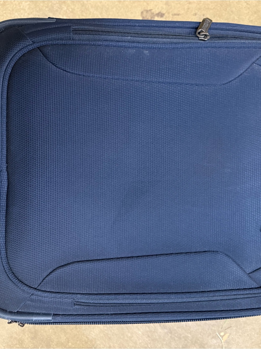 Samsonite Navy Blue Travel Duffel with Front Zip Pocket